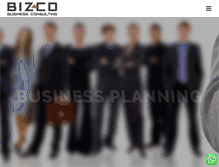 Tablet Screenshot of bizco.co.za
