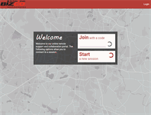 Tablet Screenshot of bizremote.bizco.com